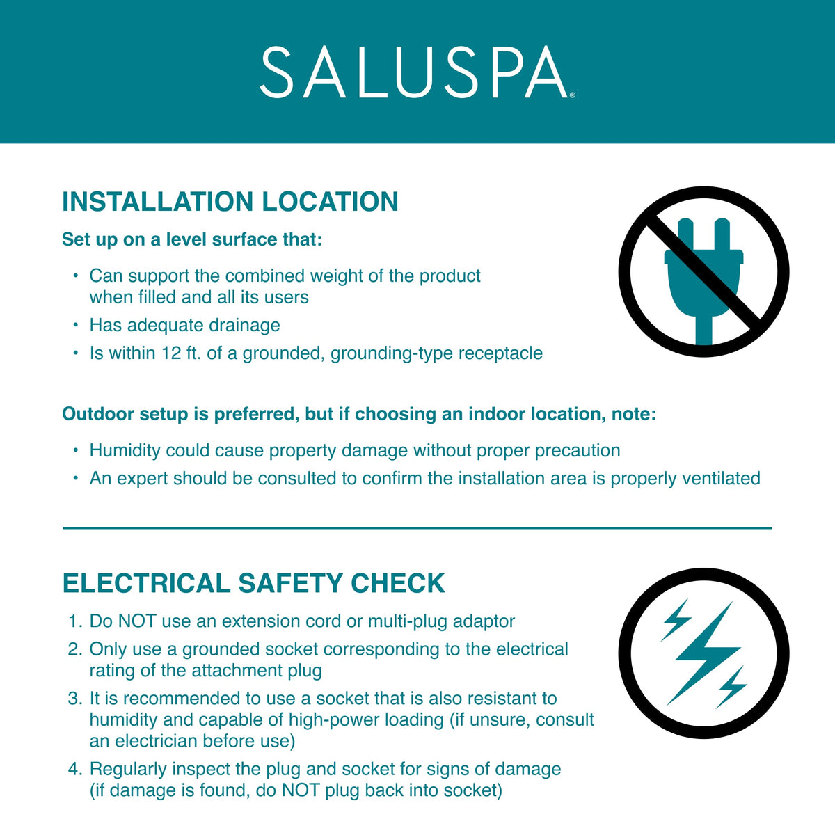 SaluSpa AirJet Smart Hot Tub Heater Pump with App-Control | Bestway