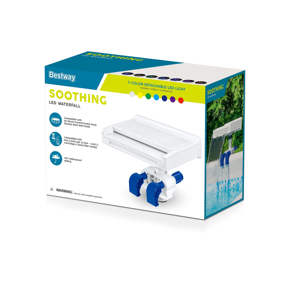 Bestway Soothing LED Pool Waterfall | Bestway