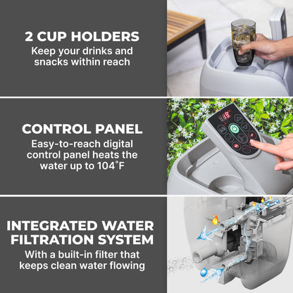 SaluSpa AirJet Hot Tub Heater Pump | Bestway