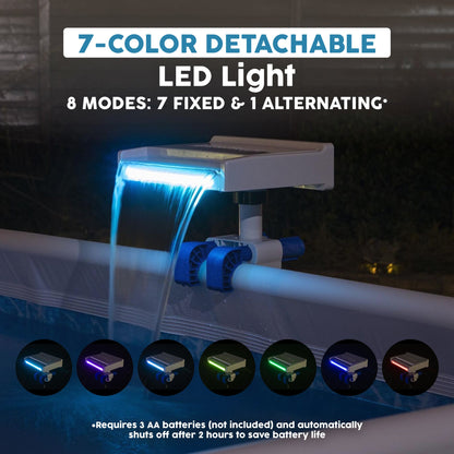 Bestway Soothing LED Pool Waterfall | Bestway