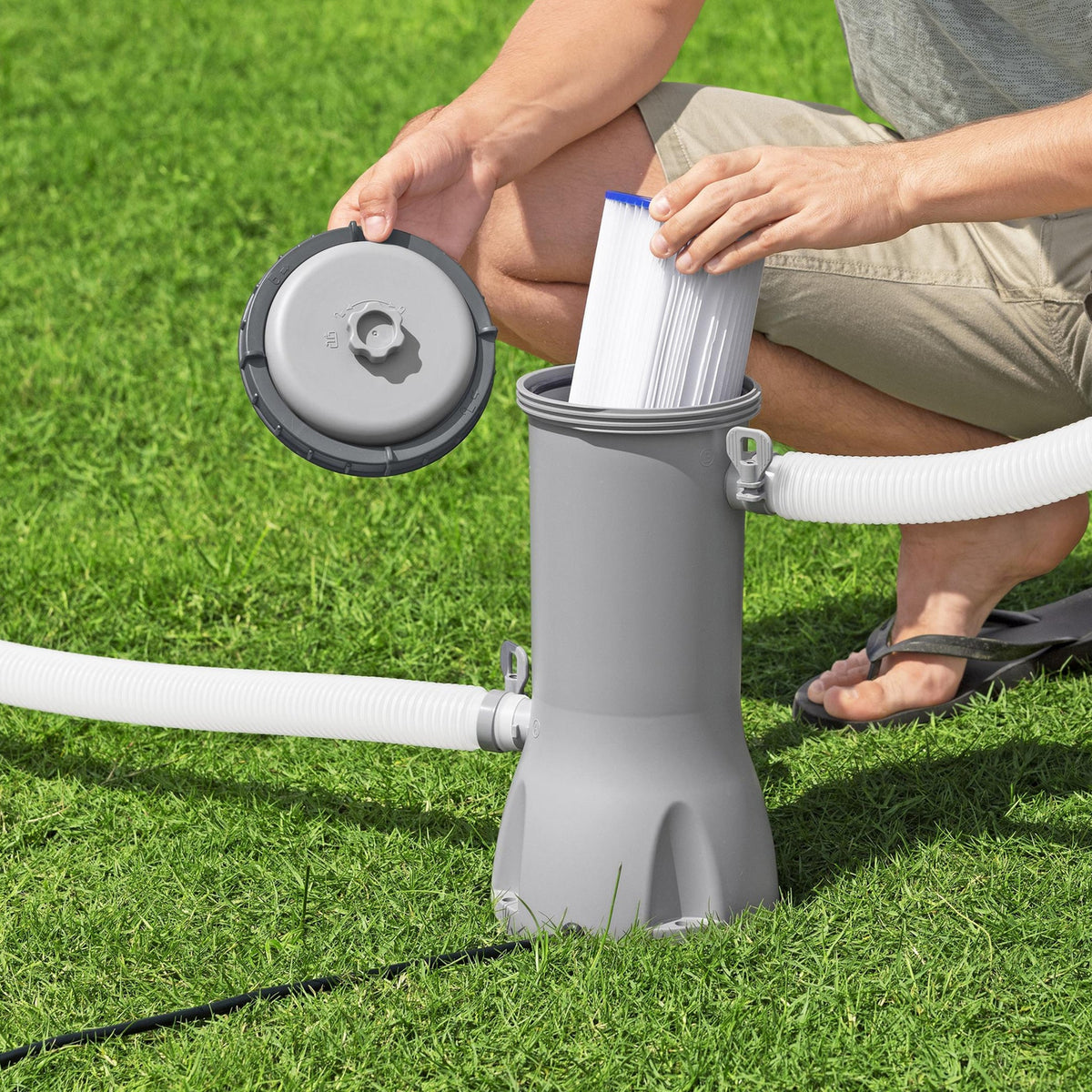 Bestway 1,000 gal. Above Ground Pool Filter Pump | Bestway