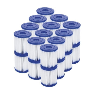 Flowclear Type I Filter Cartridge, 2pcs x 12 Set (Total 24pcs) | Bestway