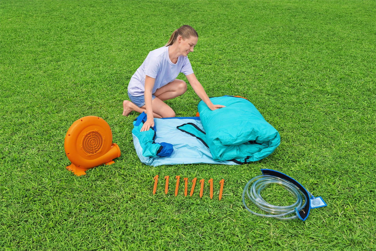 H2OGO! HydroHangout Kids Inflatable Water Park 8'5" | Bestway