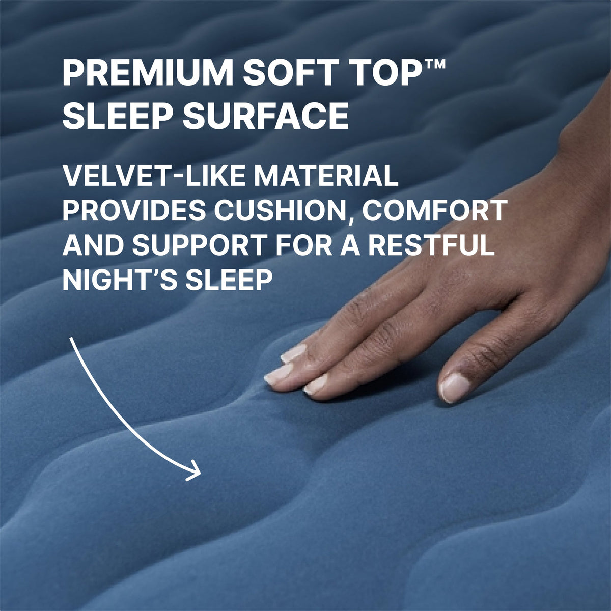 Bestway Tough Guard Air Mattress Queen 18" with Built-in AC Pump | Bestway