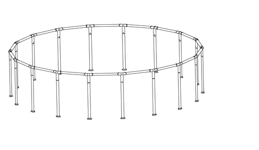 Coleman Power Steel Swim Vista Series 18' x 48" Above Ground Round Poo | Bestway