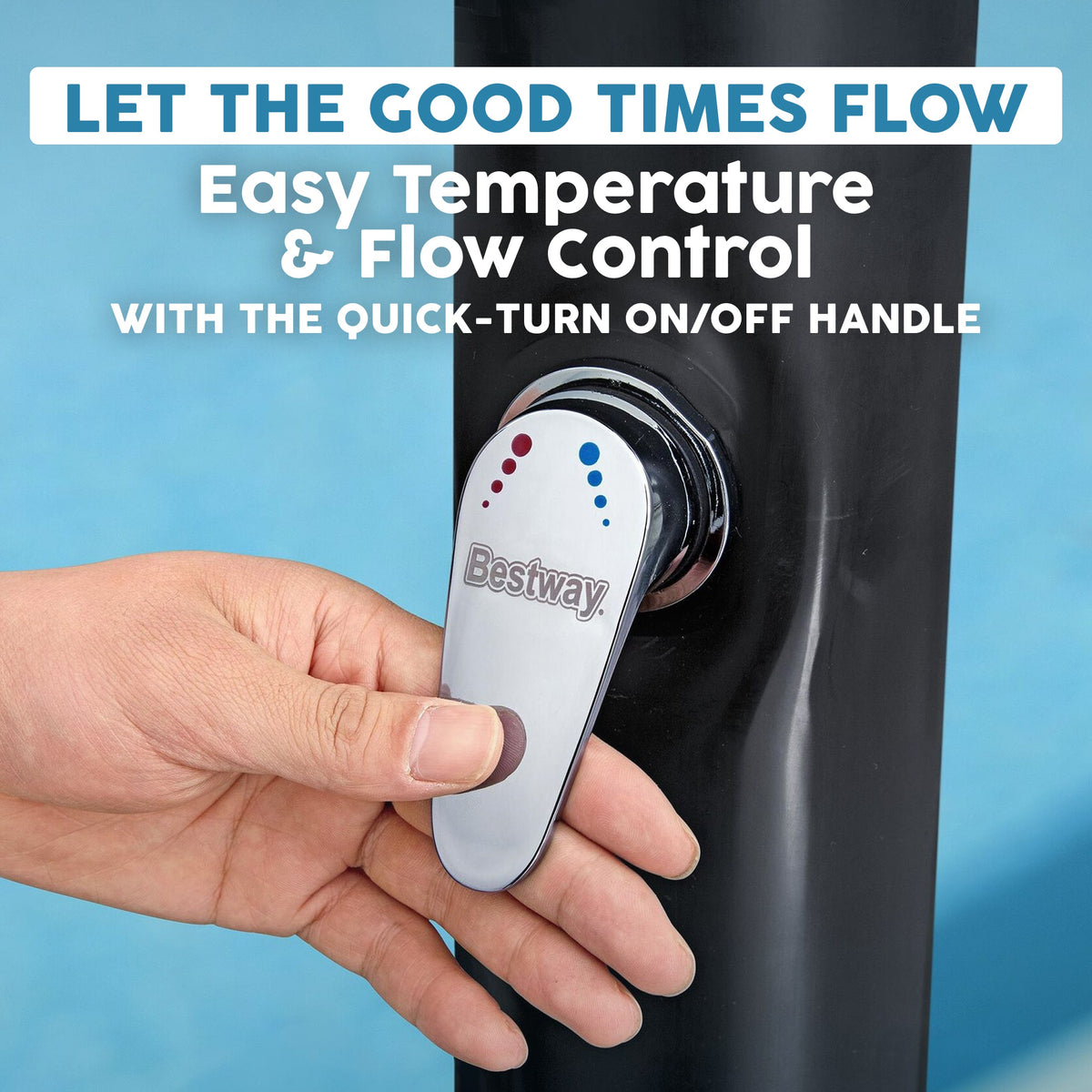 Bestway SolarFlow 5.2 Gal. Outdoor Shower | Bestway